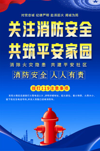 消防安全海报