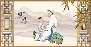 华佗诊脉图华佗