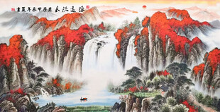 旭日东升聚宝盆