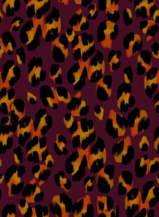 豹纹图案背景纹理设计