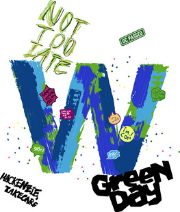 多彩创意字母W艺术设计