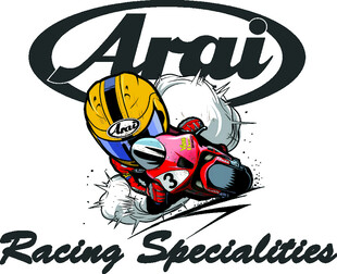 Arai赛车特色标志