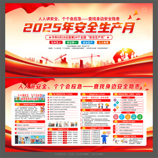 2025年全国安全生产月