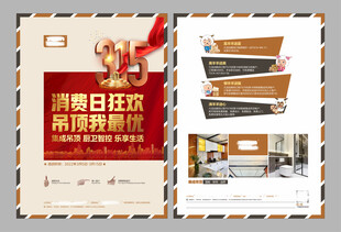 315宣传单  海报 活动宣传