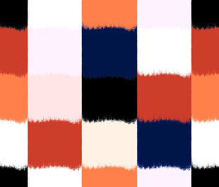 多彩几何色块拼接图案