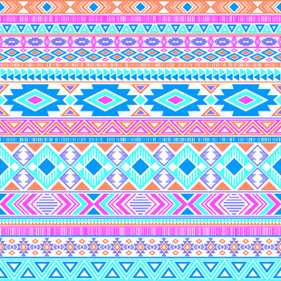 多彩几何民族风图案背景