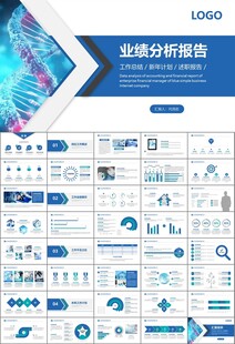 医疗卫生生业总结计划汇报PPT