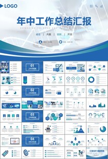 医疗卫生生业总结计划汇报PPT