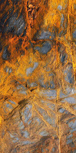 绚丽多彩的岩石纹理