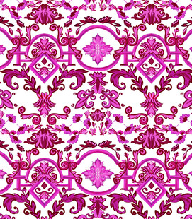 粉色花卉几何图案纹理