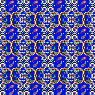 蓝色几何图案精美纹理