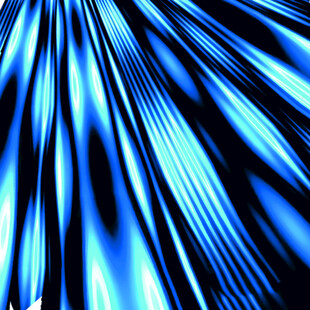 蓝色动感光线抽象背景图