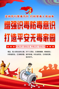 禁毒宣传海报