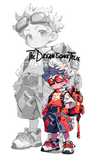 动漫角色酷炫造型展示