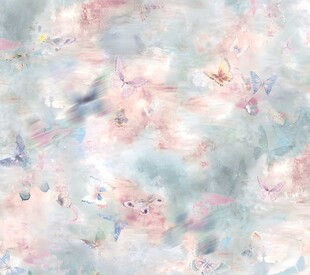 梦幻水彩花卉纹理背景