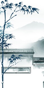 奢雅 山水中式玄关 TIF分层