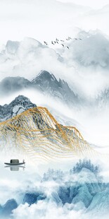 最新 现代中式玄关 TIF分层