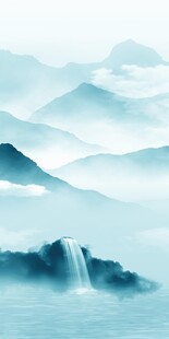 高档 新高雅玄关画 TIF分层