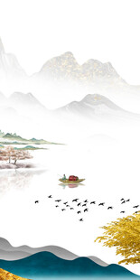 高档 意境现代玄关 TIF分层