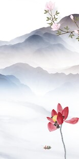 大气 意境现代玄关 TIF分层