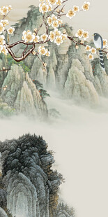 极简 现代中式玄关 TIF分层