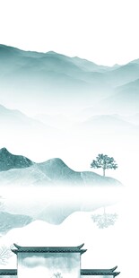 简约 现代中式玄关 TIF分层