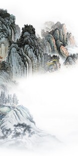 奢雅 现代中式玄关 TIF分层