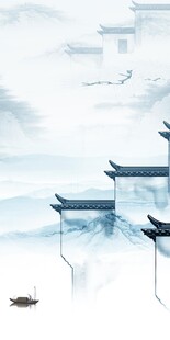 大气 现代中式玄关 TIF分层