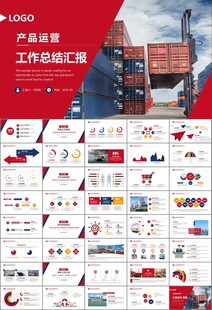 港口码头海运物流进出口总结计划