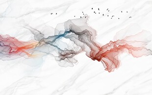 烟雾线条大理石