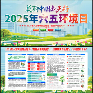 2025年世界环境日展板