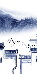 别墅 极简高档玄关 TiF分层