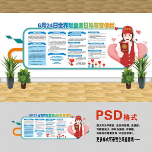 世界献血者日文化墙