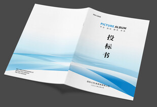 蓝色封面设计