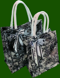 迷彩蝴蝶结手提袋
