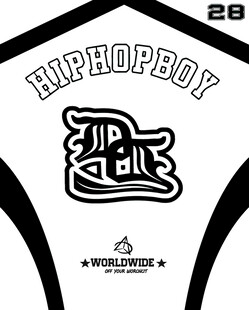 嘻哈机器人图案设计