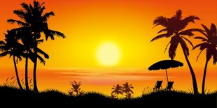 露营地酒吧网红地标日落打卡拍照