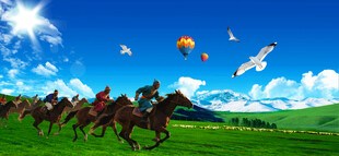 骑马
