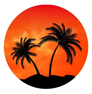 露营地酒吧网红地标日落打卡拍照