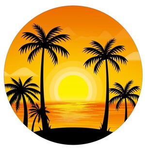 露营地酒吧网红地标日落打卡拍照