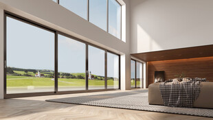 现代简约风宽敞明亮客厅