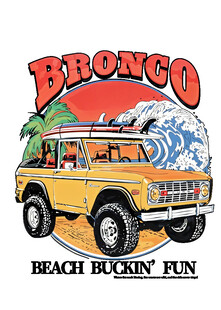 复古越野沙滩欢乐时光