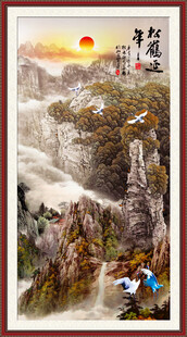 泰山日出旭日东升