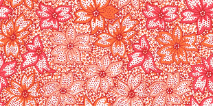 粉色橙色花卉图案背景