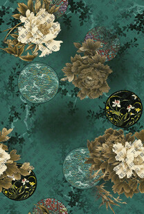 复古风花卉图案设计