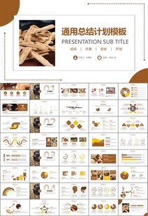 中医中药行业总结计划PPT