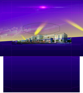 房地产纸巾盒  加油站纸巾盒