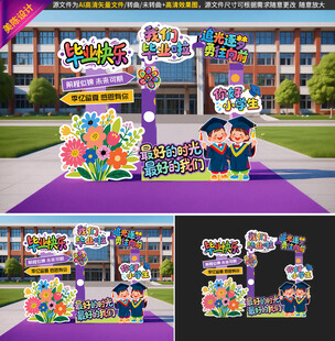 幼儿园毕业拍照框