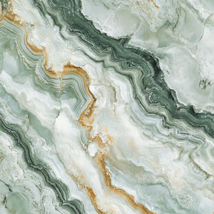 绿白相间大理石纹理图案