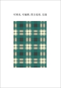 绿色格子面料  绿色格纹